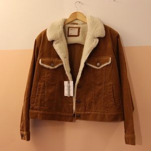 ASOS Sherpa-lined Corduroy Jacket